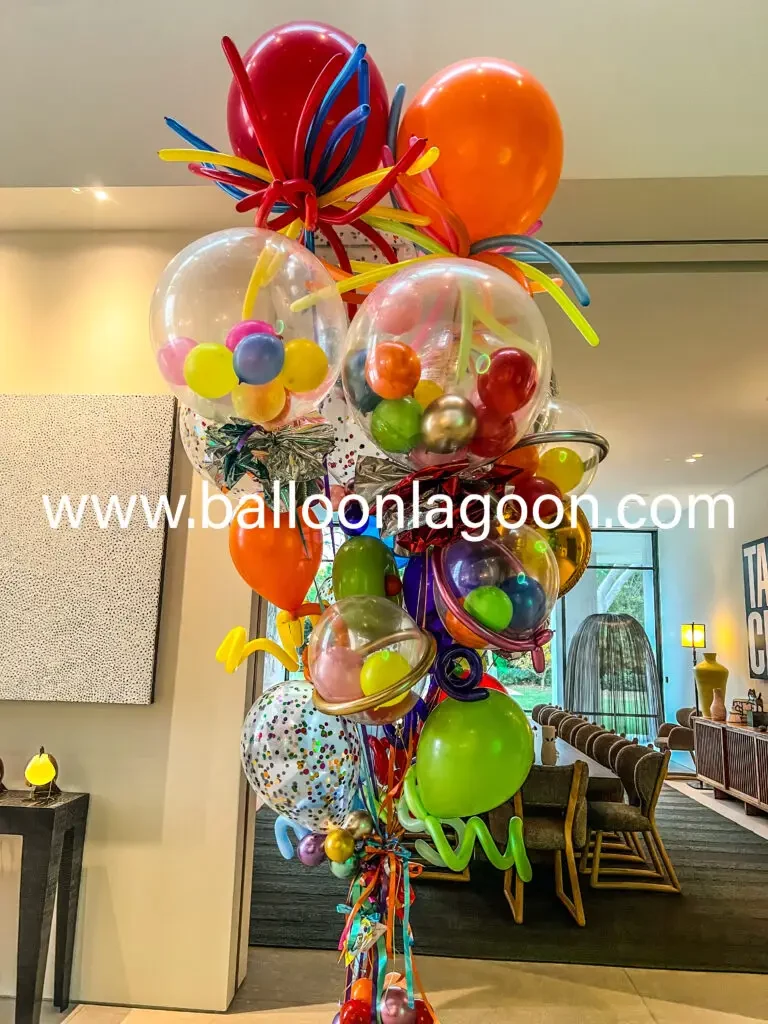Summer Balloon Bouquets Beverly Hills | Vibrant Party Balloons in Los Angeles | Balloon Lagoon