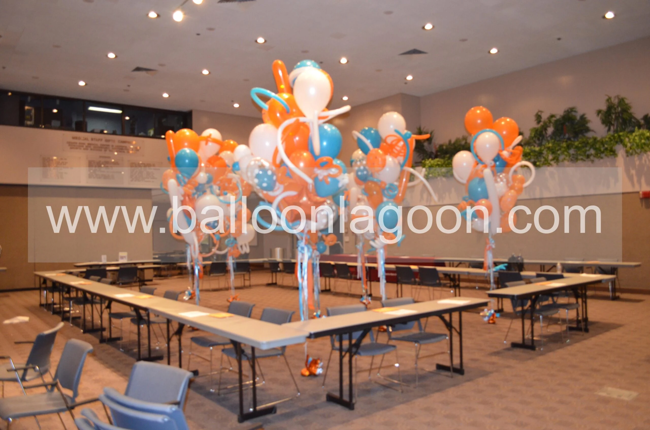 Corporate and brand event balloon decor from Balloon Lagoon in Los Angeles