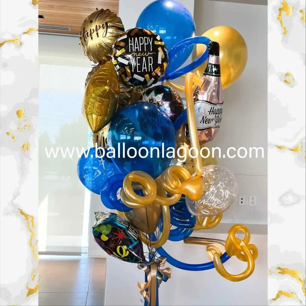 Elevate Your New Year’s 2026 Party with Statement Balloon Bouquets Beverly Hills | Order the Ultimate NYE Balloons Today